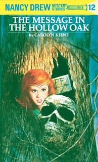 Front cover_Nancy Drew 12: The Message In The Hollow Oak