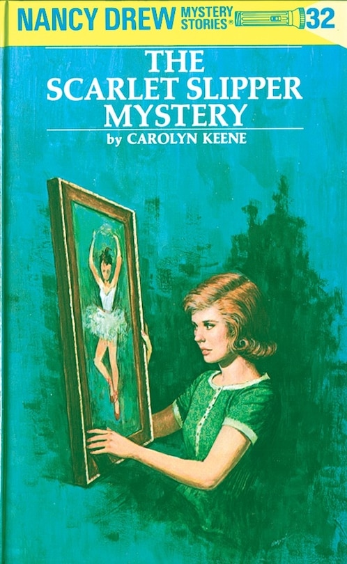 Front cover_Nancy Drew 32: The Scarlet Slipper Mystery