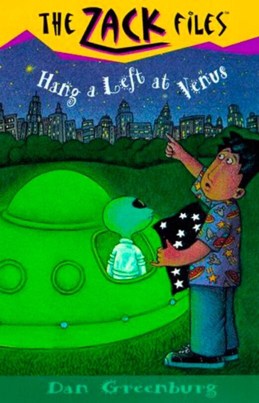 Front cover_Zack Files 15: Hang A Left At Venus