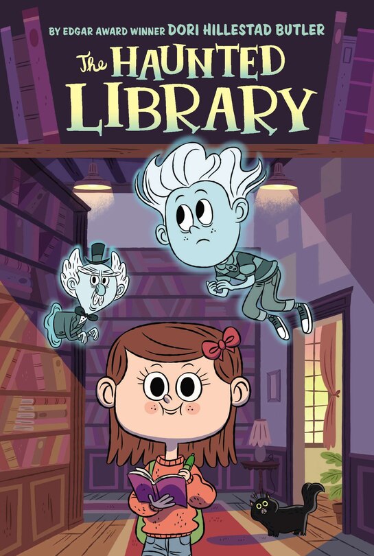 Front cover_The Haunted Library #1