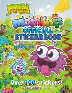 Front cover_Moshlings Official Sticker Book