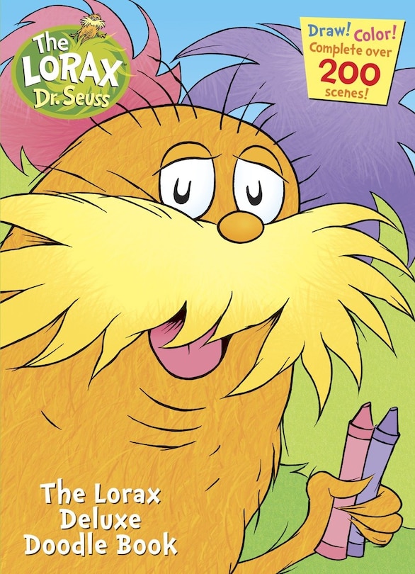 Front cover_The Lorax Deluxe Doodle Book