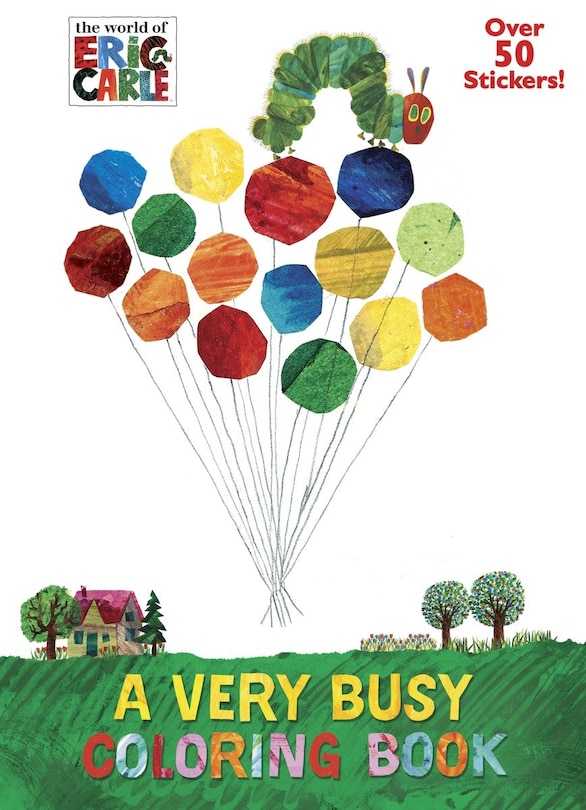 Couverture_A Very Busy Coloring Book (the World Of Eric Carle)