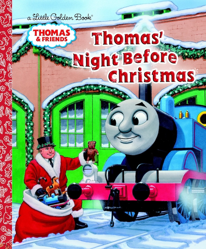 Front cover_Thomas' Night Before Christmas (Thomas & Friends)