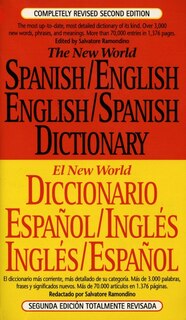 Couverture_The New World Spanish-english, English-spanish Dictionary