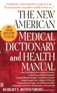 Front cover_The New American Medical Dictionary And Health Manual