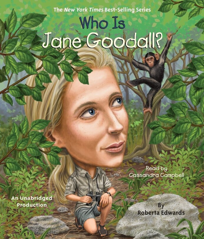 Front cover_Who Is Jane Goodall?
