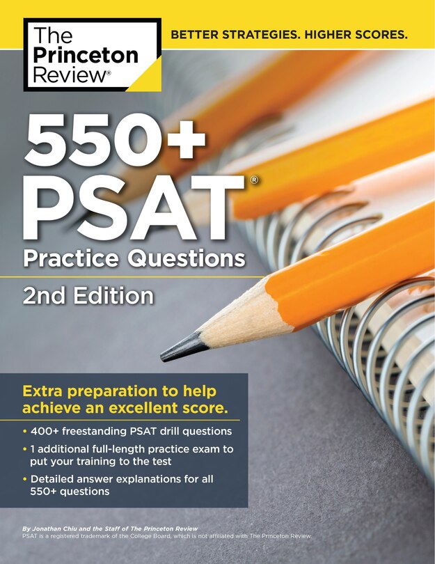 Front cover_550+ Psat Practice Questions, 2nd Edition