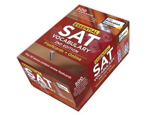 Front cover_Essential Sat Vocabulary, 2nd Edition: Flashcards + Online