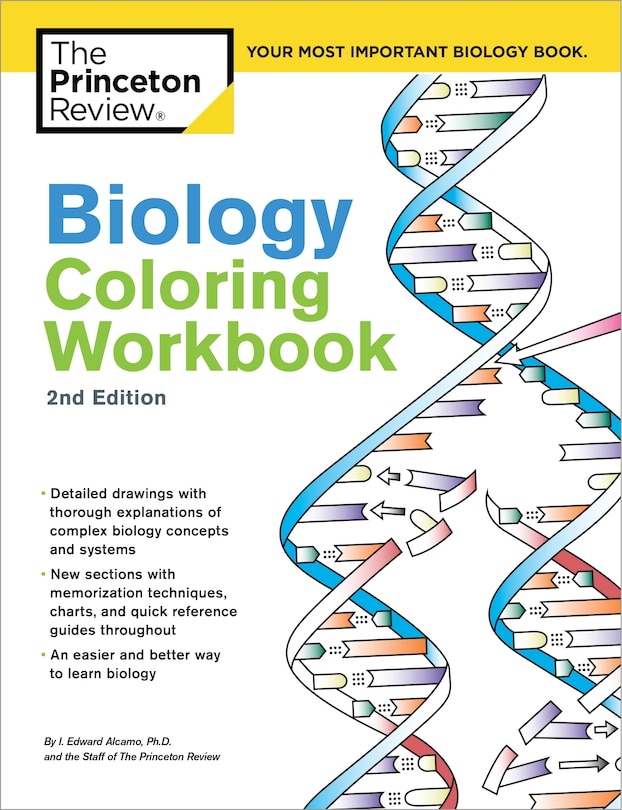 Front cover_Biology Coloring Workbook, 2nd Edition