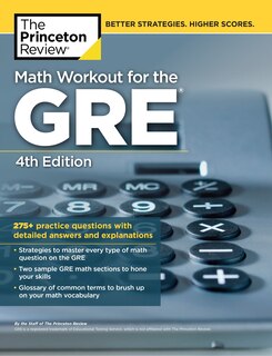 Couverture_Math Workout For The Gre, 4th Edition