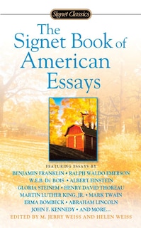 Couverture_The Signet Book Of American Essays