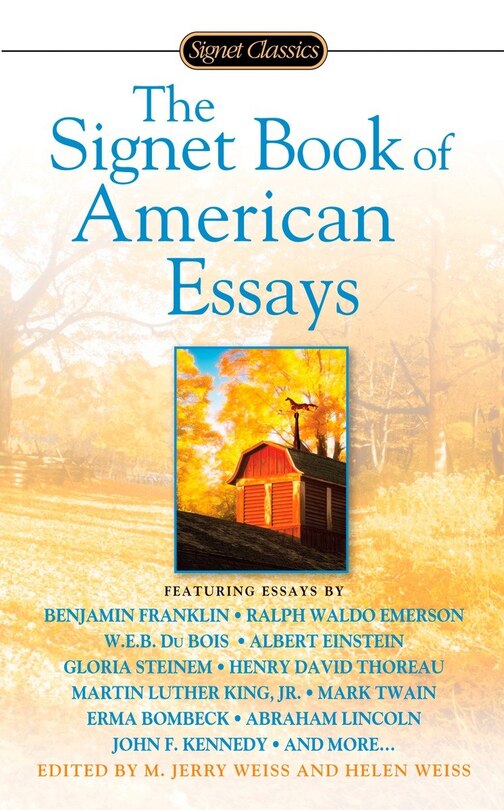 Couverture_The Signet Book Of American Essays
