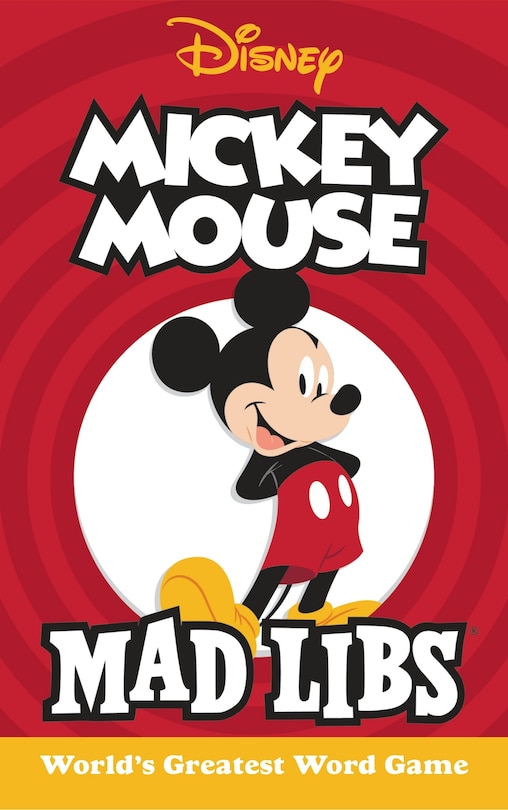 Front cover_Mickey Mouse Mad Libs