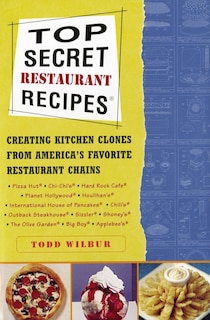Front cover_Top Secret Restaurant Recipes