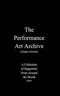 Front cover_The Performance Art Archive
