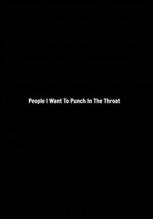 Couverture_People I Want To Punch In The Throat