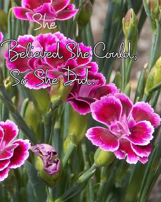 Front cover_She Believed She Could, So She Did
