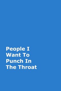 Couverture_People I Want To Punch In The Throat