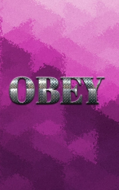 Front cover_obey Writing Drawing Journal
