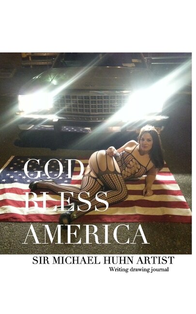Front cover_All American Girl God Bless Americawriting drawing Journal