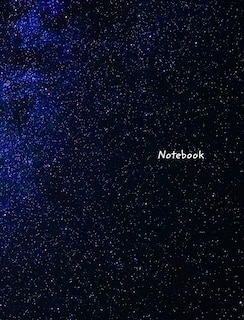 Notebook: Milky Way Galaxy, College Ruled Notebook, Journal