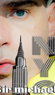 Front cover_Iconic Sir Michael Huhn Artist NYC Chystler Building Self Portrait Artist Drawing Journal