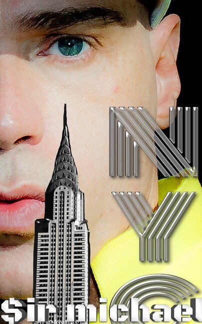Couverture_Iconic Sir Michael Huhn Artist NYC Chystler Building Self Portrait Artist Drawing Journal