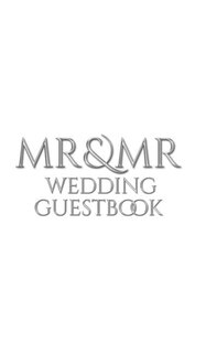 Front cover_Mr and Mr Wedding Guest Book