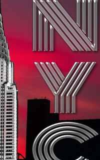 Front cover_Iconic Chrysler Building New York City Sir Michael Artist Drawing Writing journal