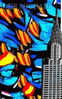Front cover_Iconic Chrysler Building New York City Sir Michael Huhn pop art Drawing Journal