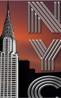 Front cover_Iconic Chrysler Building New York City Sir Michael Huhn pop art Drawing Journal