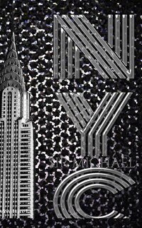 Front cover_Black Diamond Iconic Chrysler Building New York City Sir Michael Huhn Artist Drawing Journal