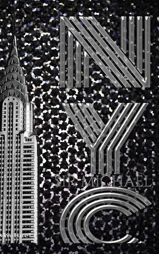 Front cover_Black Diamond Iconic Chrysler Building New York City Sir Michael Huhn Artist Drawing Journal