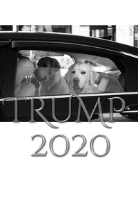 Front cover_Trump 2020 Doggy Style sir Michael designer Writing drawing Journal