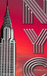 Front cover_New York City Chrysler Building sir Michael Writing Drawing Journal