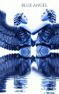 Front cover_Angelic Blue Angel Writing Drawing Journal