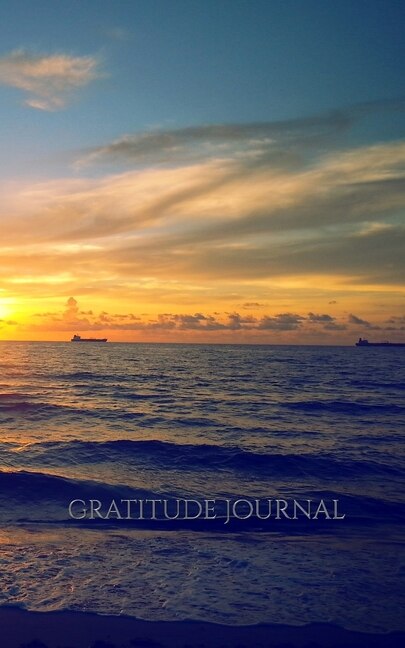 Front cover_Sunrise Beach gratitude creative Journal
