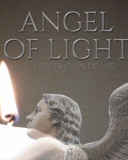 Front cover_celebration of life Angel remembrance Journal