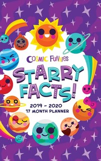 Front cover_Cosmic Funnies Small 2019-2020 Planner