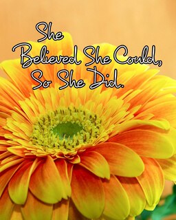 Front cover_She Believed She Could, So She Did