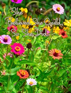 Front cover_She Believed She Could, So She Did