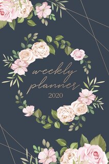 Weekly Planner 2020: Weekly And Monthly Calendar Agenda 2020 - College, School And Academic Planner