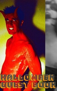 Couverture_Sexy Devil and wife Scary Halloween Guest Book