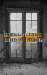 Front cover_Halloween Creative journal Guest Book
