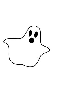 Front cover_Halloween Ghost Creative Journal