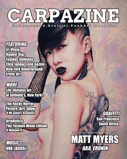 Front cover_Carpazine Art Magazine Issue Number 21