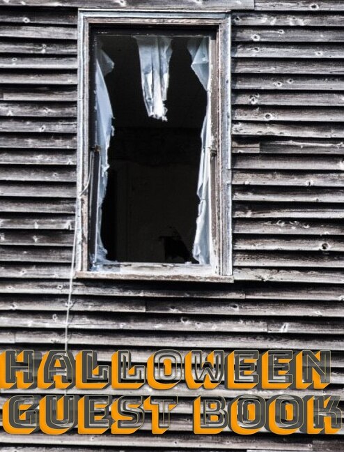 Couverture_Halloween Haunted House Mega Guest Book creative Journal 474 pages