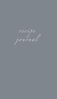 Front cover_Recipe Journal