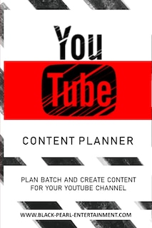 Front cover_The YouTube Content Planner